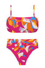 Cargar imagen en el visor de la galería, Product Front: Rio De Sol Conjunto Set Antelope Bandeau-Reto Hotpant-Cos