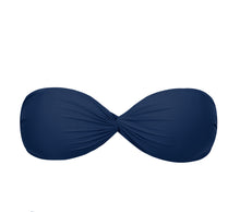 Cargar imagen en el visor de la galería, Product Front: Rio De Sol Sostén Top Navy Twist