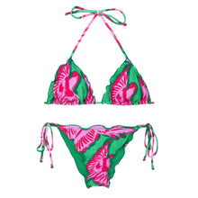 Cargar imagen en el visor de la galería, Product Front: Rio De Sol Conjunto Set Parrots Frufru Frufru