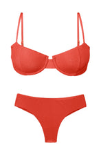 Cargar imagen en el visor de la galería, Product Front: Rio De Sol Conjunto Set Malibu-Chili Balconet Ciao