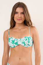 Cargar imagen en el visor de la galería, Gallery: Wednesday In Hawaii By Rio De Sol Sostén Top Pua-Valley Coral