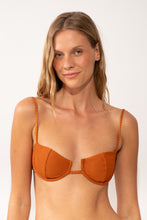 Cargar imagen en el visor de la galería, Gallery: Rio De Sol Sostén Top Ferrugo Juliette