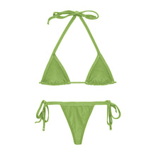 Cargar imagen en el visor de la galería, Product Front: Rio De Sol Conjunto Set Shimmer-Botanica Tri-Mini Super-Fio