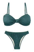 Cargar imagen en el visor de la galería, Product Front: Rio De Sol Conjunto Set Palace Bandeau-Joy Essential