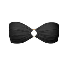 Cargar imagen en el visor de la galería, Product Front: Rio De Sol Sostén Top Malibu-Black Mavi