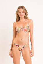 Cargar imagen en el visor de la galería, Model Front: Rio De Sol Conjunto Set Oasis Balconet-Tie Leblon