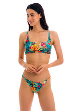 Cargar imagen en el visor de la galería, Model Front: Rio De Sol Bragas Bottom Paradise Ibiza-Fixa