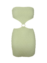 Cargar imagen en el visor de la galería, Product Front: Rio De Sol Mini Dress Brisa-Pistache Lulu Dress