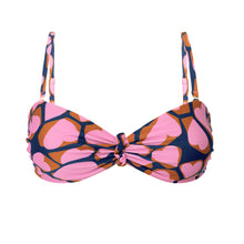Cargar imagen en el visor de la galería, Product Front: Rio De Sol Sostén Top Amore-Pink Bandeau-Crispy