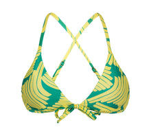Cargar imagen en el visor de la galería, Product Front: Rio De Sol Sostén Top Banana Yellow Micro