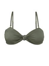 Cargar imagen en el visor de la galería, Product Front: Rio De Sol Sostén Top Croco Bandeau-Joy