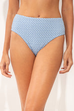 Cargar imagen en el visor de la galería, Gallery: Rio De Sol Bragas Bottom Drift-Cianita Hotpants