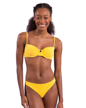 Cargar imagen en el visor de la galería, Gallery: Rio De Sol Conjunto Set Malibu-Yellow Balconet Essential-Comfy