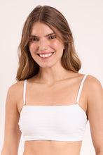 Cargar imagen en el visor de la galería, Gallery: Rio De Sol Sostén Top Memphis-White Bandeau-Reto