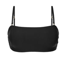 Cargar imagen en el visor de la galería, Product Front: Rio De Sol Sostén Top Nero Bandeau-Reto