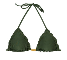 Cargar imagen en el visor de la galería, Product Front: Rio De Sol Sostén Top Shimmer-Croco Frufru