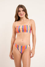 Cargar imagen en el visor de la galería, Image 07: Rio De Sol Conjunto Set Stripes Bandeau-Reto Essential-Comfy