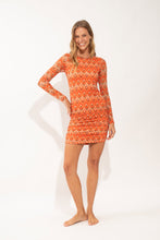 Cargar imagen en el visor de la galería, Model Front: Rio De Sol Mini Dress Maracai Laura Dress