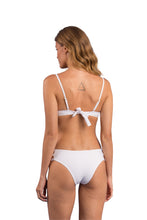 Cargar imagen en el visor de la galería, Model Back: Rio De Sol Bragas Bottom Bora-White Madrid-Trio