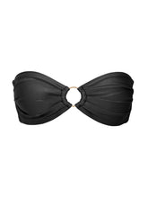 Cargar imagen en el visor de la galería, Product Front: Rio De Sol Sostén Top Shimmer-Black Mavi