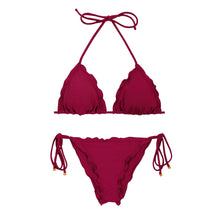 Cargar imagen en el visor de la galería, Product Front: Rio De Sol Conjunto Set Touch-Carmim Frufru