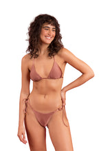Cargar imagen en el visor de la galería, Image 04: Rio De Sol Conjunto Set Shimmer-Copper Tri-Inv Cheeky-Tie
