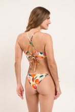 Cargar imagen en el visor de la galería, Model Back: Rio De Sol Conjunto Set Picnic Tank-Tie Lacinho