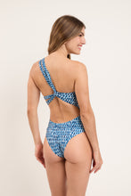Cargar imagen en el visor de la galería, Model Back: Rio De Sol Una Pieza Chuva Santorini