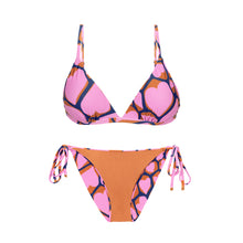 Cargar imagen en el visor de la galería, Product Back: Rio De Sol Conjunto Set Amore-Pink Tri-Fixo Ibiza-Comfy