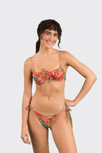 Cargar imagen en el visor de la galería, Model Front: Rio De Sol Conjunto Set Tropics Balconet-Tie Lacinho