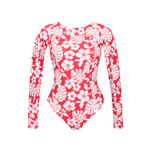 Cargar imagen en el visor de la galería, Product Front: Wednesday In Hawaii By Rio De Sol Una Pieza Pua-Hibiscus Surf