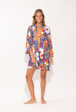 Cargar imagen en el visor de la galería, Image 04: Rio De Sol Caftán / Cubrir Garden-Flower Kimono