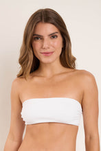 Cargar imagen en el visor de la galería, Gallery: Rio De Sol Sostén Top Sand-White Bandeau-Reto