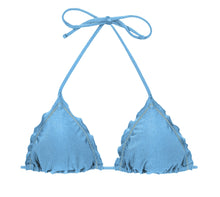 Cargar imagen en el visor de la galería, Product Front: Rio De Sol Sostén Top Shimmer-Baltic-Sea Frufru