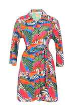 Cargar imagen en el visor de la galería, Product Front: Rio De Sol Vestido Camidero Jungle Chemise