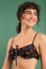 Cargar imagen en el visor de la galería, Image 09: Rio De Sol Sostén Top Cashew Balconet-Tie