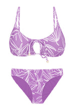 Cargar imagen en el visor de la galería, Product Front: Rio De Sol Conjunto Set Trail-Purple Tank-Tie Essential-Comfy