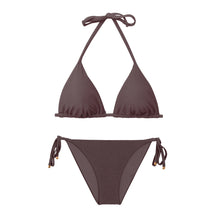Cargar imagen en el visor de la galería, Product Front: Rio De Sol Conjunto Set Malibu-Ebano Tri-Inv Lacinho