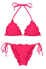 Cargar imagen en el visor de la galería, Product Front: Rio De Sol Conjunto Set Dots-Virtual-Pink Frufru