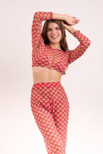 Cargar imagen en el visor de la galería, Image 10: Rio De Sol Pantalones De Playa Floral-Scales Pants Lana