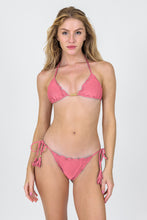 Cargar imagen en el visor de la galería, Model Front: Rio De Sol Bragas Bottom Shimmer-Confetti Frufru-Comfy