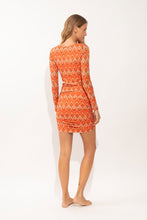 Cargar imagen en el visor de la galería, Model Back: Rio De Sol Mini Dress Maracai Laura Dress