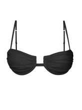Cargar imagen en el visor de la galería, Product Front: Rio De Sol Sostén Top Malibu-Black Zaya