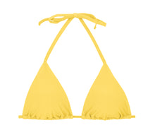 Cargar imagen en el visor de la galería, Product Front: Rio De Sol Sostén Top Amarelo Tri-Inv