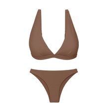 Cargar imagen en el visor de la galería, Product Front: Rio De Sol Conjunto Set Sand-Cappuccino Alba Leblon