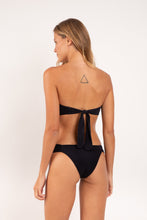 Cargar imagen en el visor de la galería, Model Back: Rio De Sol Conjunto Set Malibu-Black Mavi Baobi