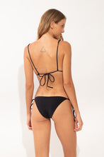 Cargar imagen en el visor de la galería, Model Back: Rio De Sol Bragas Bottom Malibu-Black Ibiza-Comfy