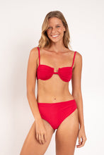 Cargar imagen en el visor de la galería, Model Front: Rio De Sol Bragas Bottom Malibu-Malagueta Amy