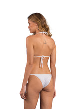 Cargar imagen en el visor de la galería, Model Back: Rio De Sol Bragas Bottom Bora-White Lacinho