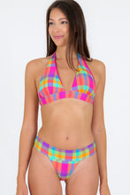 Cargar imagen en el visor de la galería, Gallery: Rio De Sol Conjunto Set Tulip-Garden Halter-Cos Rio-Cos